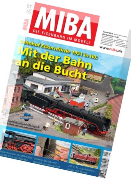 MIBA – Januar 2016 Cover