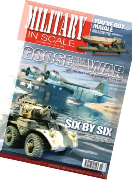 Military in Scale – 2007-11 Cover