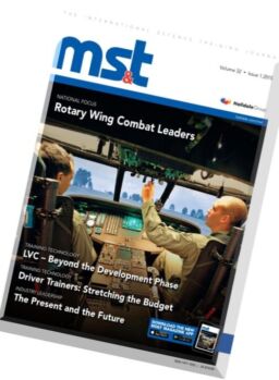 Military Simulation & Training Magazine – Vol 32 Issue 1, 2015