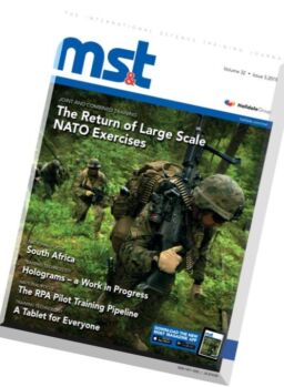 Military Simulation & Training Magazine – Vol 32 Issue 5, 2015