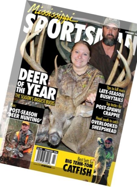 Mississippi Sportsman – February 2016 Cover