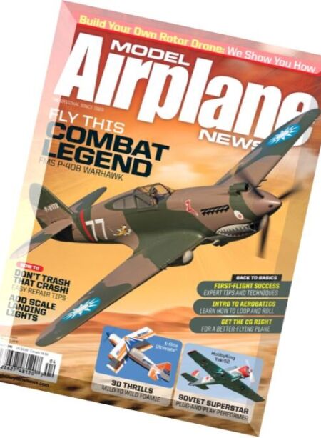 Model Airplane News – April 2016 Cover