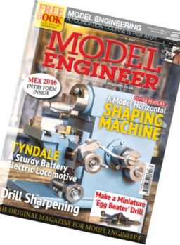 Model Engineer – 5 February 2016