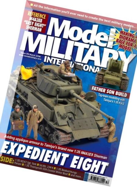 Model Military International – March 2016 Cover