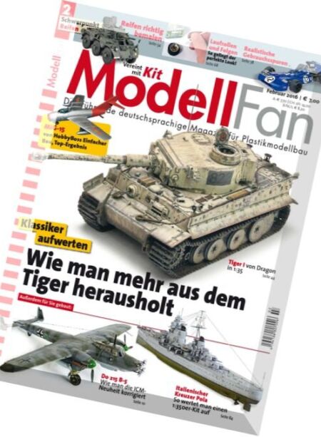 ModellFan – Februar 2016 Cover