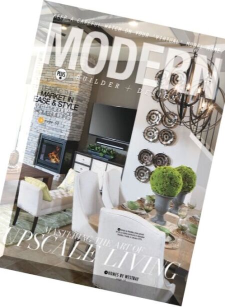 Modern Builder & Design – January 2016 Cover