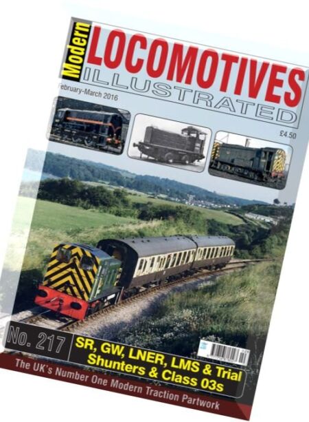 Modern Locomotives Illustrated – February-March 2016 Cover