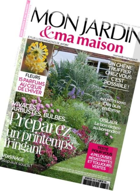 Mon Jardin & Ma Maison – Fevrier 2016 Cover