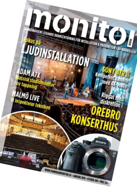 Monitor – Januari 2016 Cover