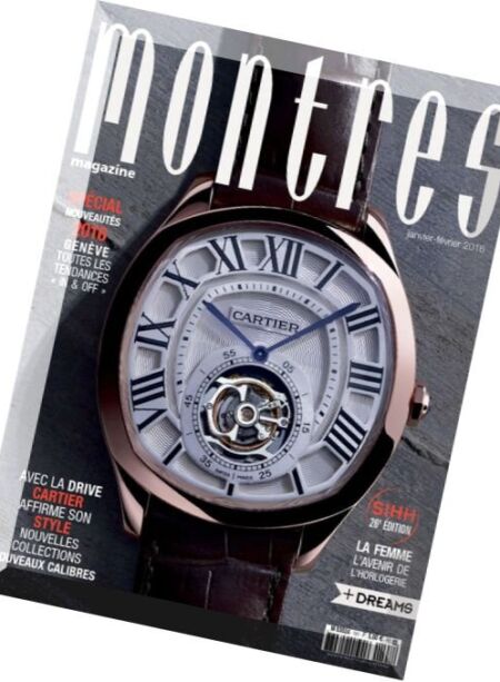 Montres – Janvier-Fevrier 2016 Cover
