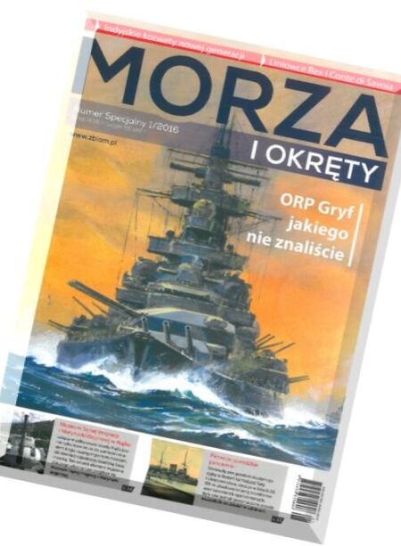 Morza i Okrety Numer Specjalny – 1-2016 Cover