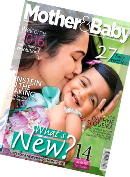 Mother & Baby India – January 2016 Cover