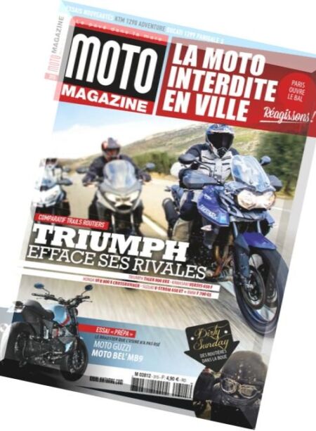 Moto Magazine – Mars 2015 Cover