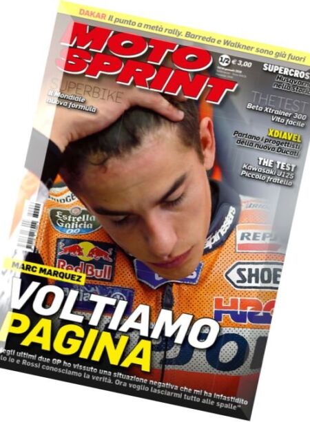 Moto Sprint – 12 Gennaio 2016 Cover