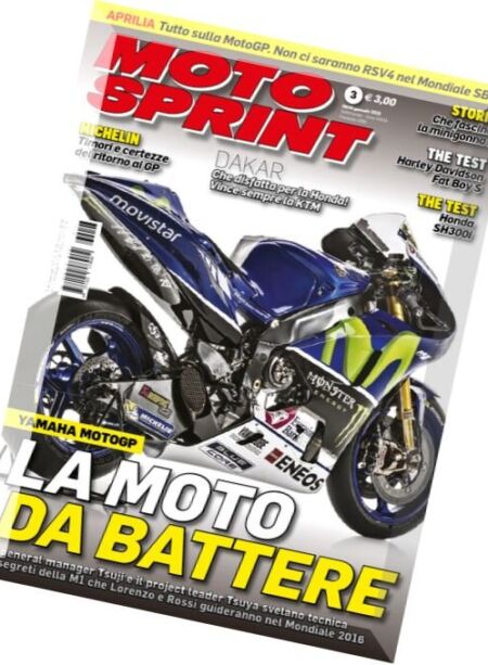 Moto Sprint – 19 Gennaio 2016 Cover