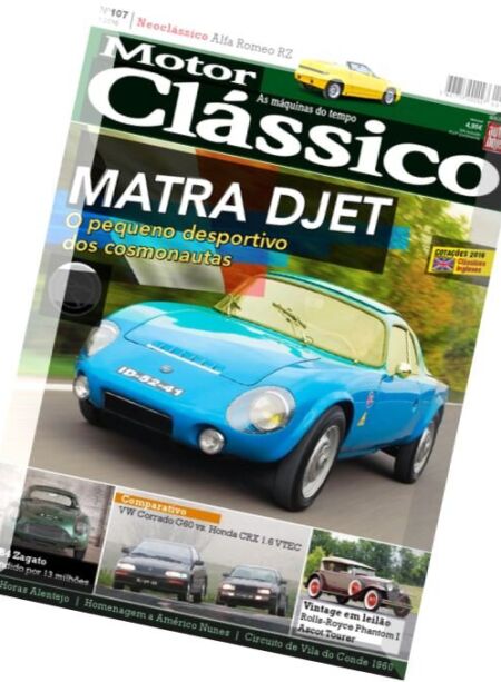 Motor Classico – Janeiro 2016 Cover