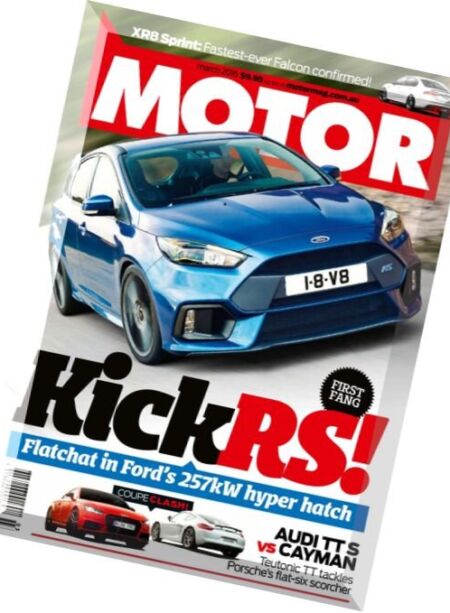 Motor Magazine Australia – March 2016 Cover