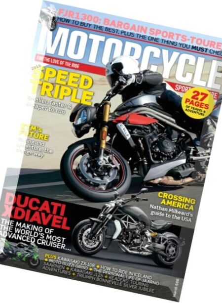 Motorcycle Sport & Leisure – March 2016 Cover