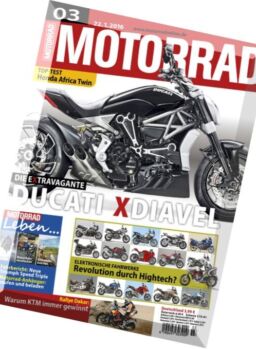 MOTORRAD – 22 Januar 2016