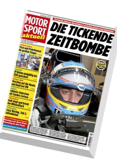 MOTORSPORT aktuell – 19 Januar 2016 Cover