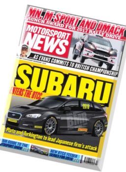 Motorsport News – 13 January 2016