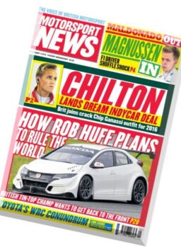 Motorsport News – 3 February 2016