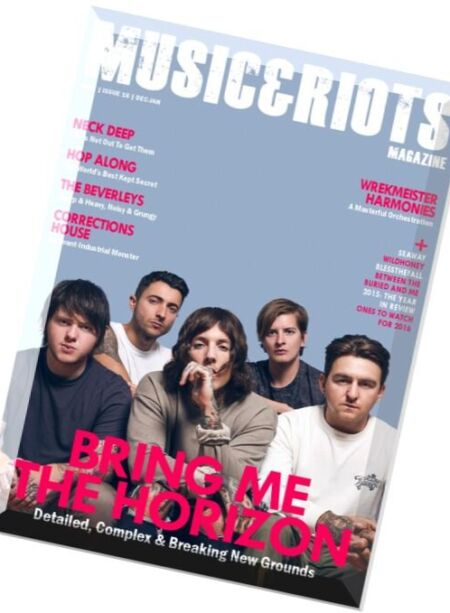 MUSIC & RIOTS – December 2015-January 2016 Cover