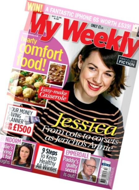 My Weekly – 12-18 January 2016 Cover