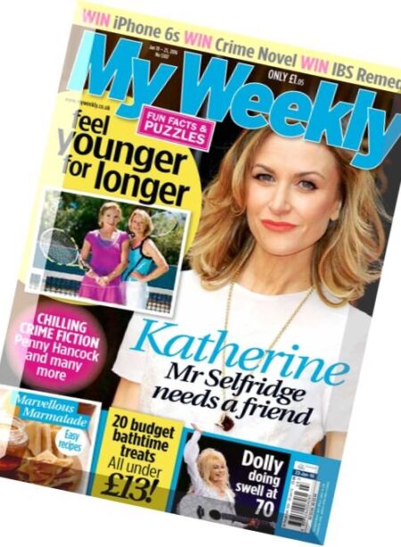 My Weekly – 19-25 January 2016 Cover