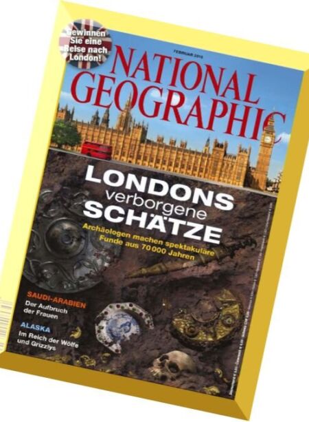 National Geographic Germany – Februar 2016 Cover