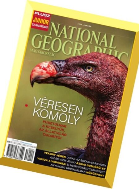 National Geographic Hungary – Januar 2016 Cover