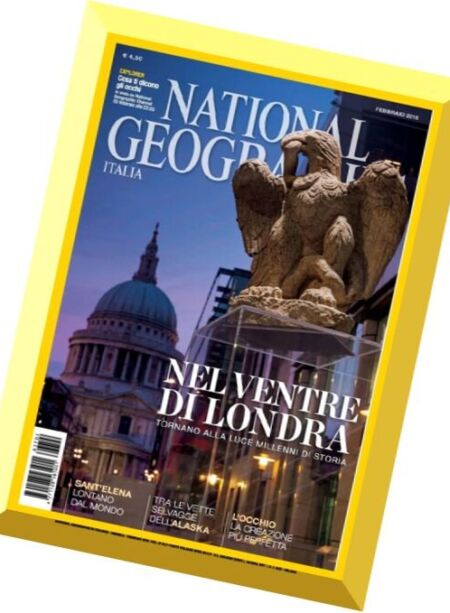 National Geographic Italia – Febbraio 2016 Cover