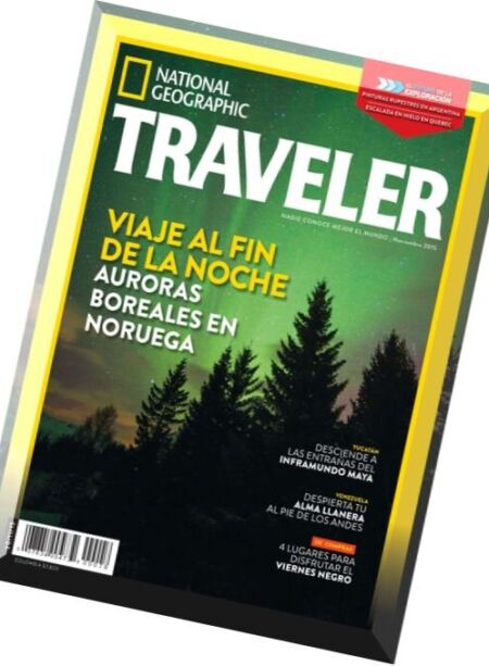 National Geographic Traveler Colombia – 30 Noviembre 2015 Cover