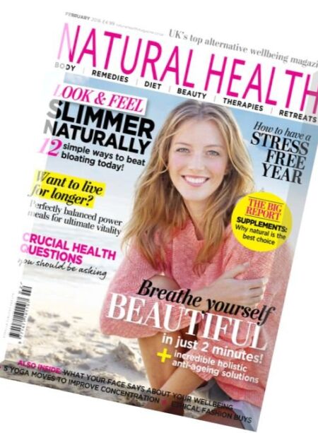 Natural Health – February 2016 Cover