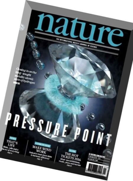 Nature Magazine – 7 January 2016 Cover