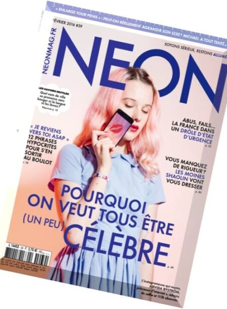 Neon – Fevrier 2016 Cover