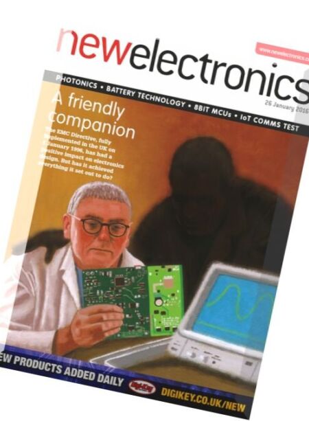 New Electronics – 26 January 2016 Cover