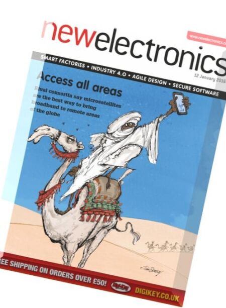 New Electronics – January 12, 2016 Cover