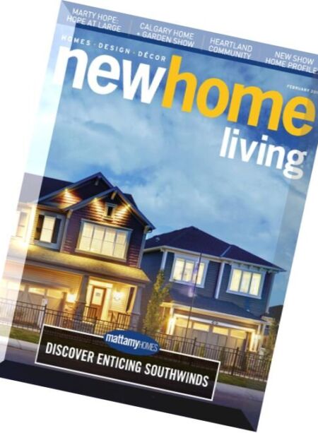 New Home Living – February 2016 Cover