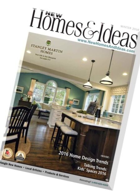 New Homes and Ideas – Winter 2016 Cover
