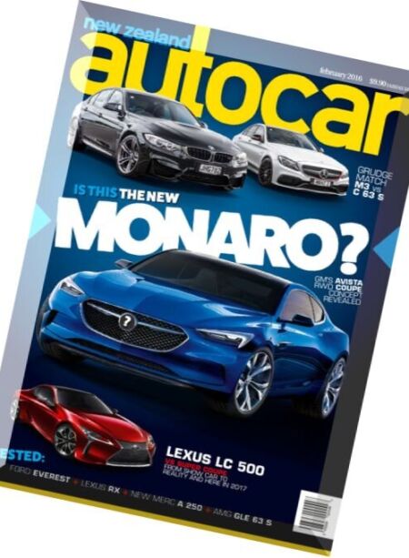 NZ Autocar – February 2016 Cover