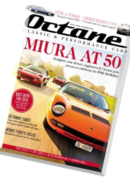 Octane – March 2016 Cover