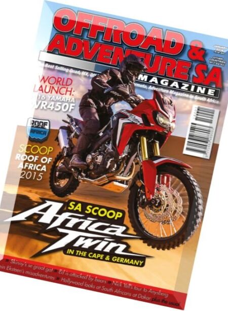 Offroad & Adventure South Africa – January 2016 Cover