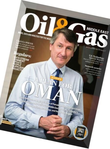 Oil & Gas Middle East – January 2016 Cover