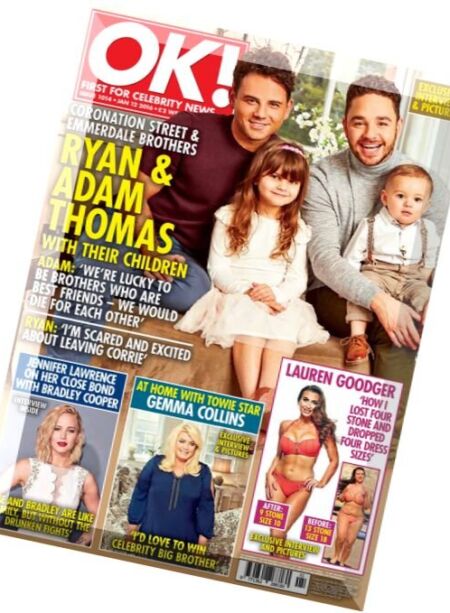 OK! First for Celebrity News – 12 January 2016 Cover