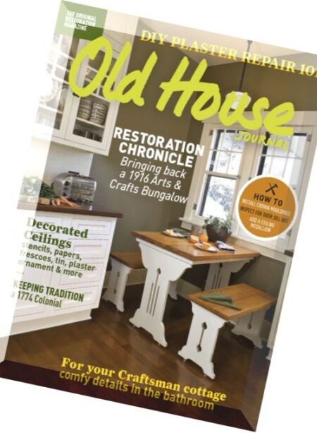 Old House Journal – January-February 2016 Cover
