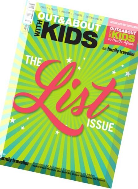 Out & About With Kids – Summer 2016 Cover