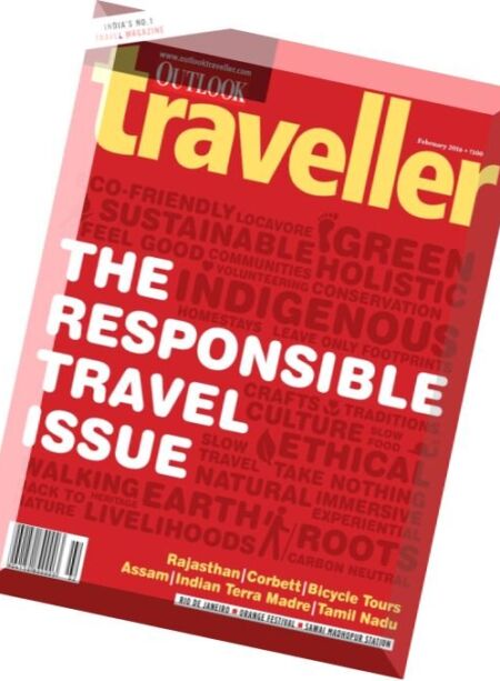 Outlook Traveller – February 2016 Cover