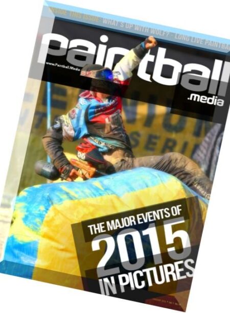 Paintball Magazine – January 2016 Cover