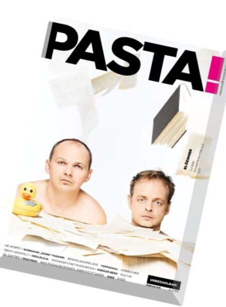 PASTA! – Februar 2016 Cover